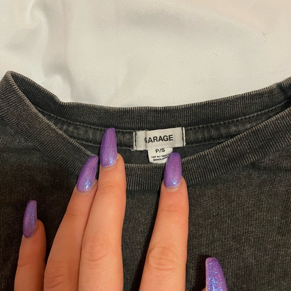 Garage cropped tee - Picture 2 of 2